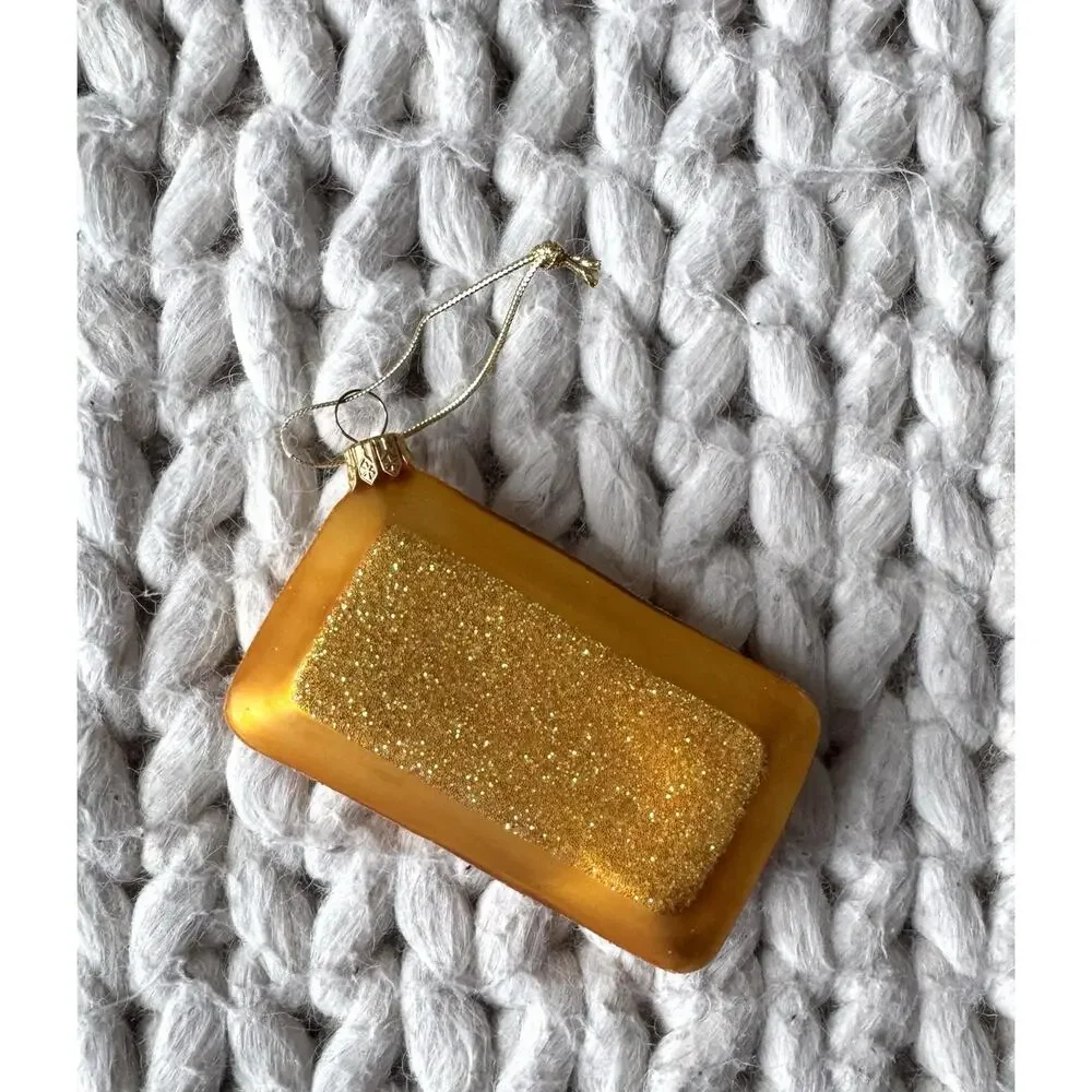 Sur La Table Bacon Glass Ornament